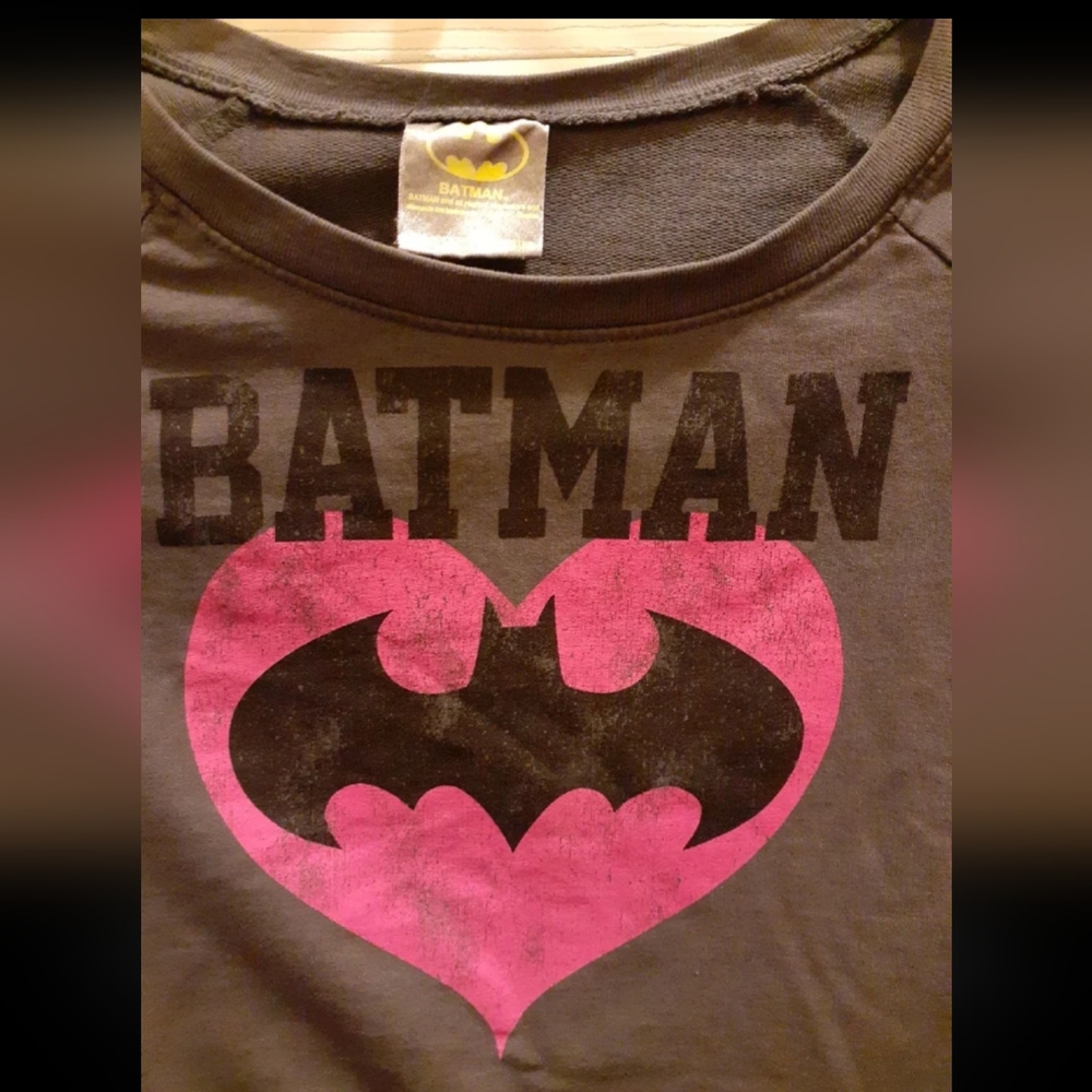Batman Crop Top Sweatshirt